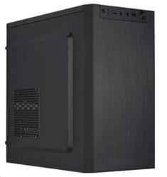 Eurocase MC X108, skříň mATX, bez zdroje, 2xUSB2.0, 1xUSB3.0, černá