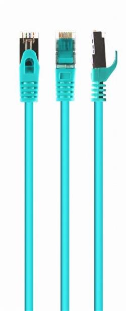 Gembird patch kabel S/FTP Cat. 6A LSZH, 10 m, zelený