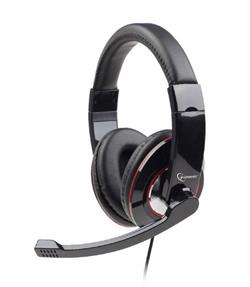 Gembird Stereo headset s mikrofónem, 2 x 3.5 mm miniJack, černá