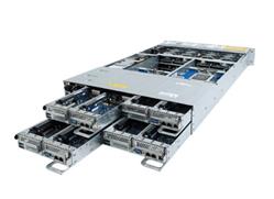 Gigabyte H242-Z10 BB, 4x (AMD EPYC 7002, 8x DIMM, 2x 1Gb (Intel I350-AM2) +OCP, 1x U.2, 2x M.2, 2x PCIe, IPMI)