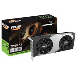 GPU INNO3D NVIDIA GEFORCE RTX 5070 Twin X2 12GB GDDR7 - 2 slot