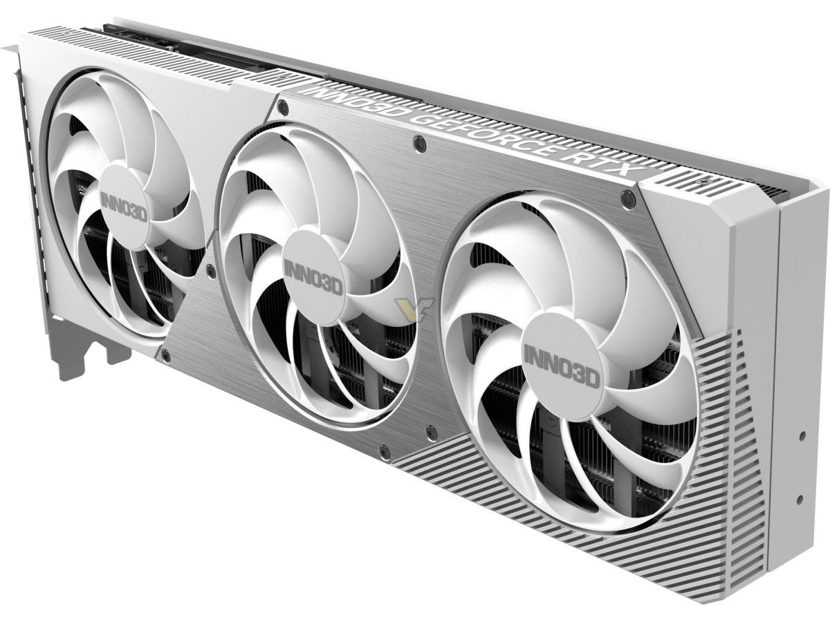 GPU INNO3D NVIDIA GEFORCE RTX 5080 X3 OC 16GB GDDR7 WHITE