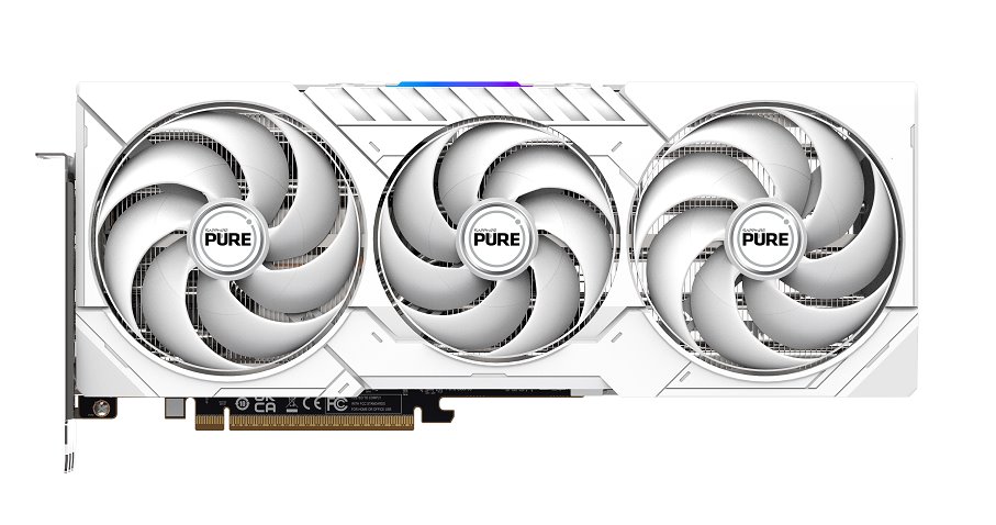 GPU SAPPHIRE PURE AMD RADEON RX 9070 GAMING OC 16GB WHITE
