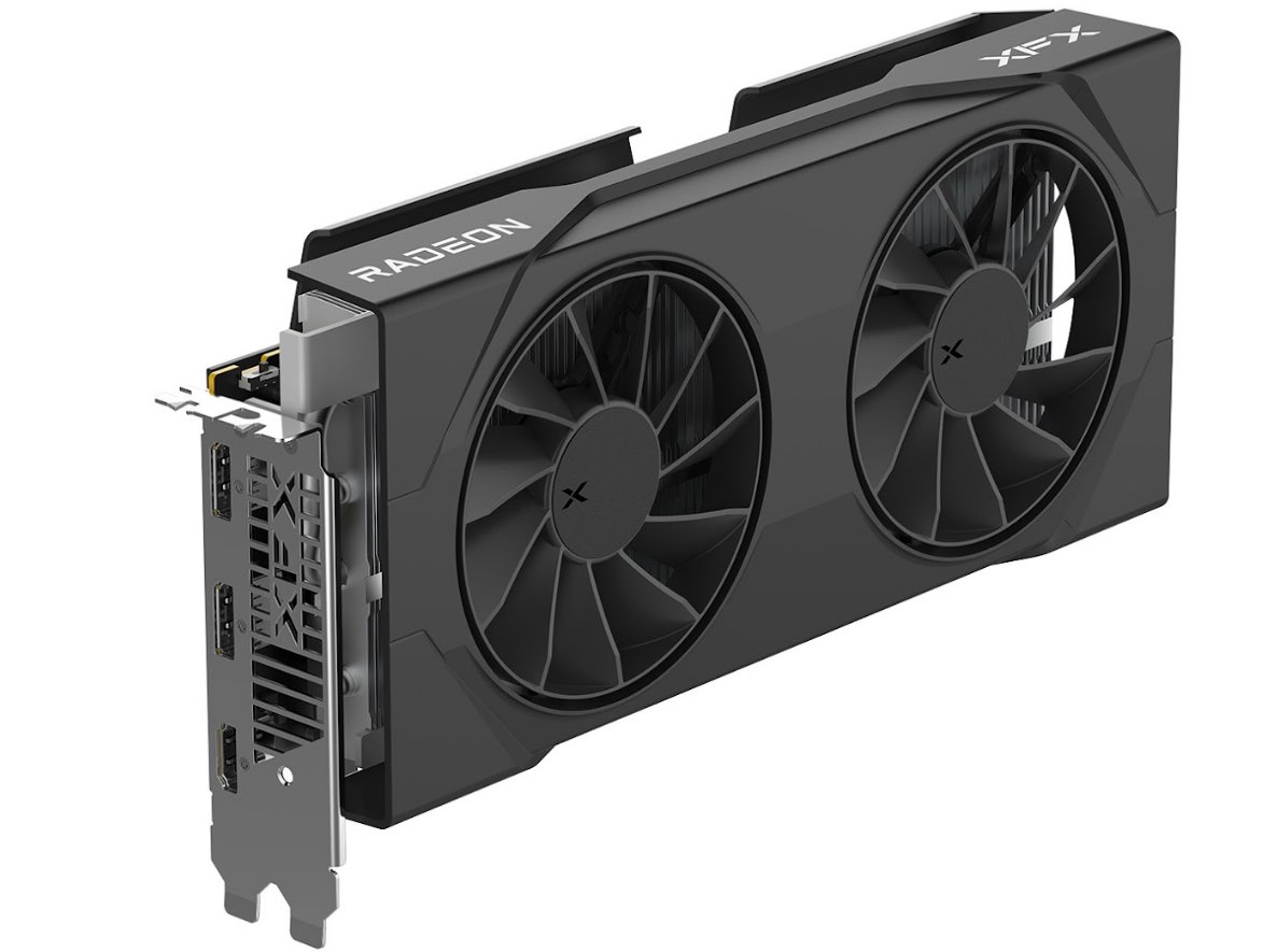 GPU XFX Swift AMD Radeon RX 9060 XT OC 16GB GDDR6 Gaming edition, dual fan