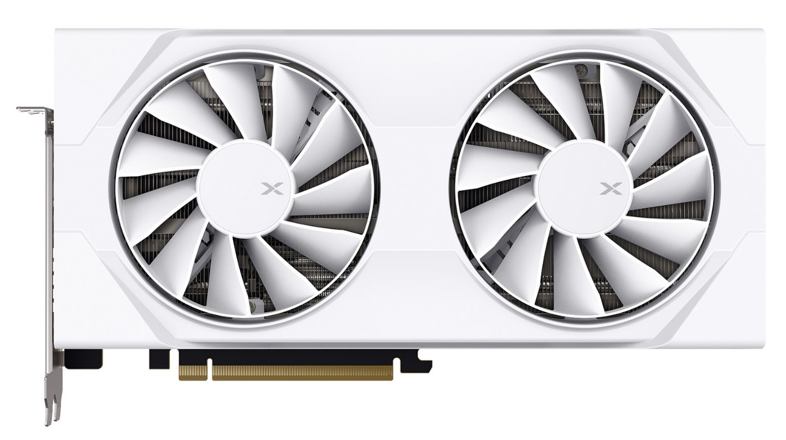 GPU XFX Swift AMD Radeon RX 9060 XT OC 8GB GDDR6 Gaming edition, dual fan - white