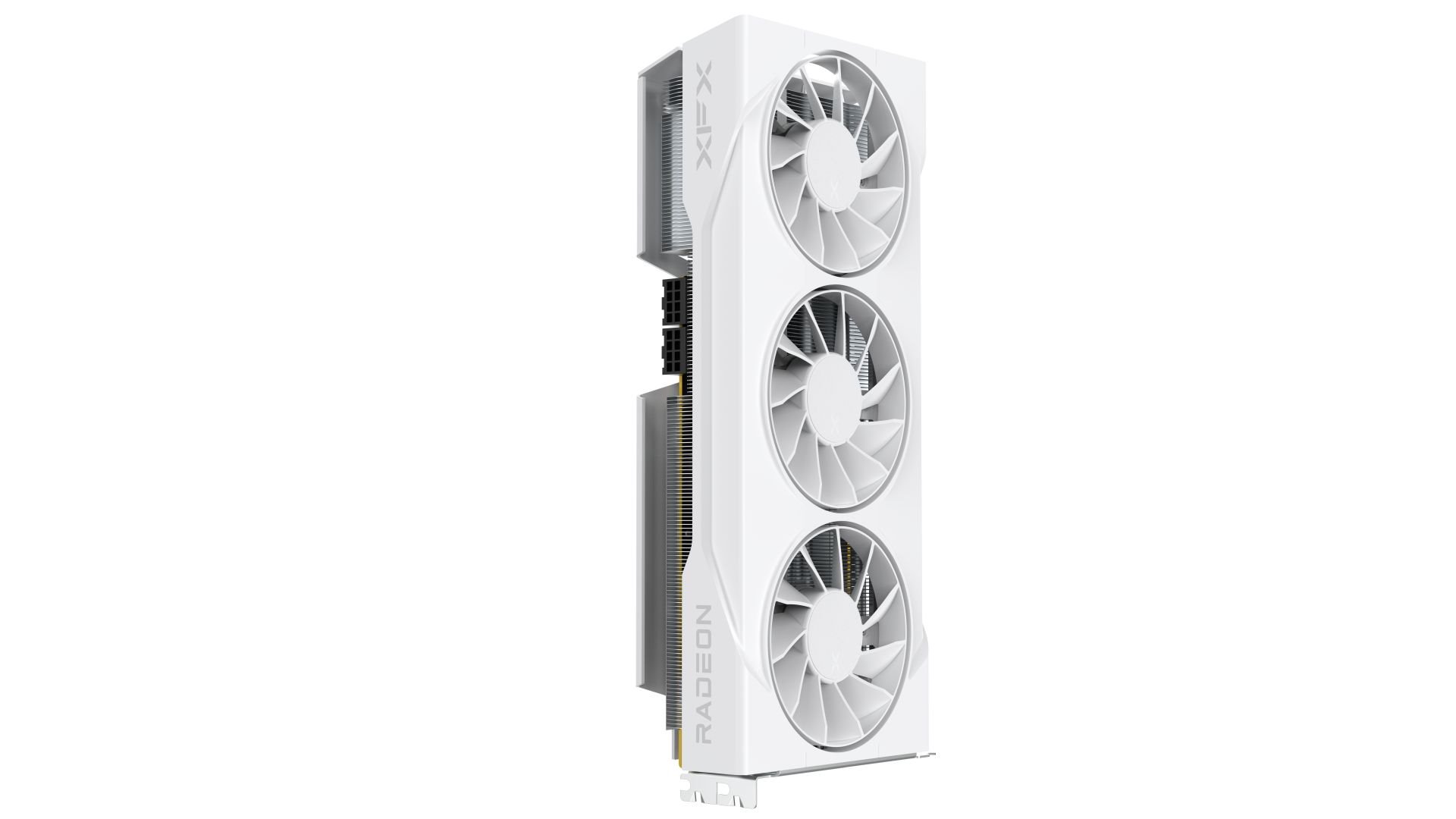 GPU XFX Swift AMD Radeon RX 9070 OC 16GB GDDR6, White, Triple fan, Gaming Edition