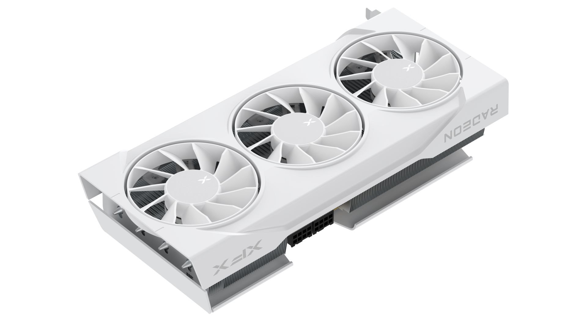 GPU XFX Swift AMD Radeon RX 9070 OC 16GB GDDR6, White, Triple fan, Gaming Edition