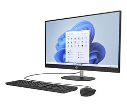 HP All-in-One 27-cr0012nc, i5-1335U, 27.0/1920x1080, 8GB, SSD 512GB, W11H, 2-2-0, Black, WiFi/BT