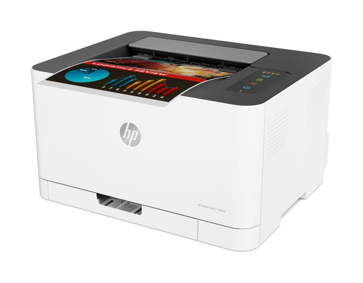 HP Color Laser 150nw - 18/4str., 600dpi, USB/WiFi/LAN