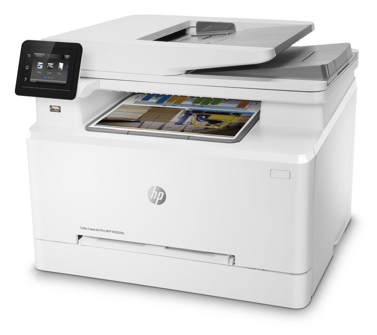 HP Color LaserJet Pro MFP M283fdw (A4, 21 ppm, 600x600 dpi, duplex, ADF, USB + WIFI)