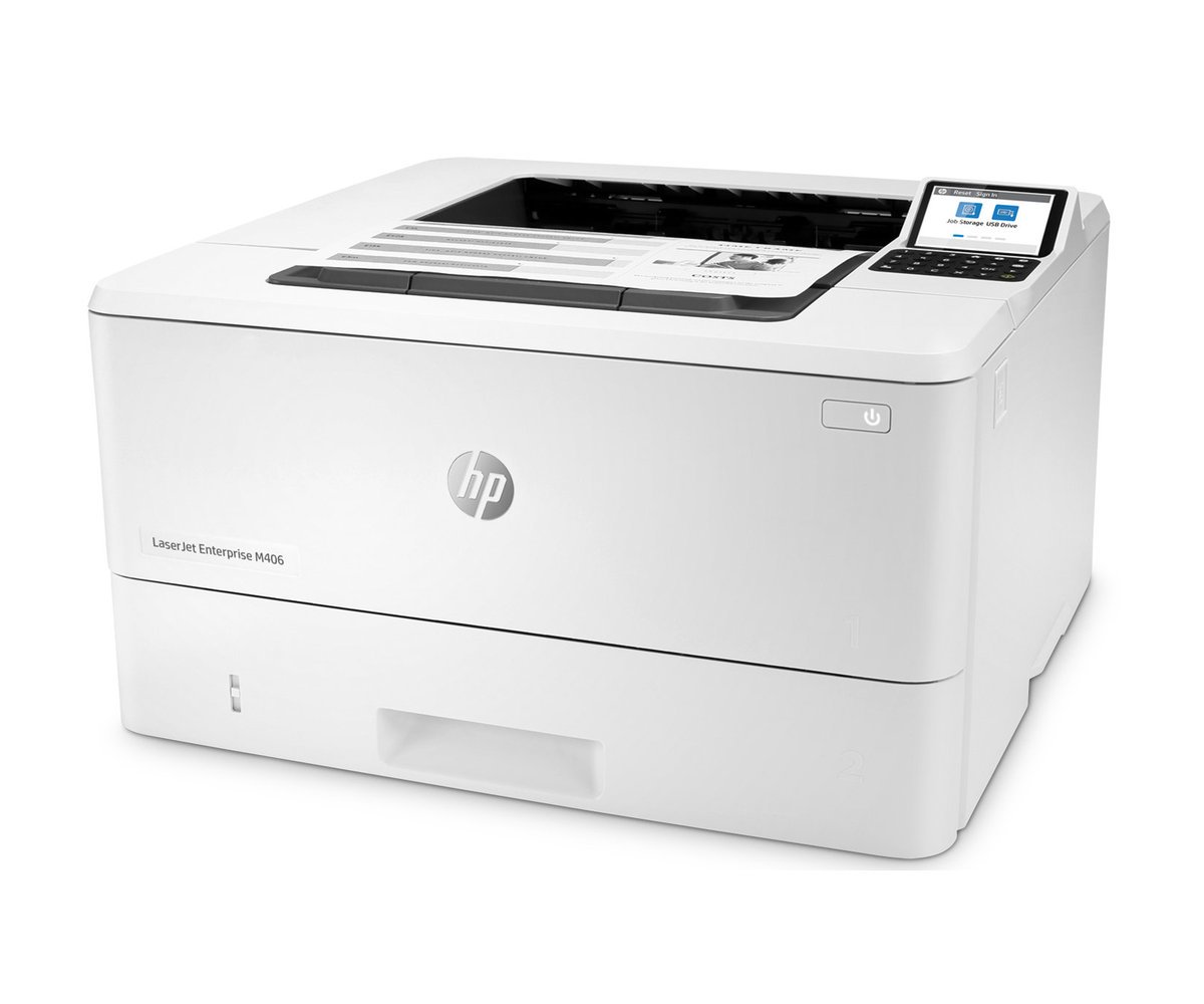 HP LaserJet Enterprise M406dn (38str/min, A4, USB, Ethernet, Duplex)