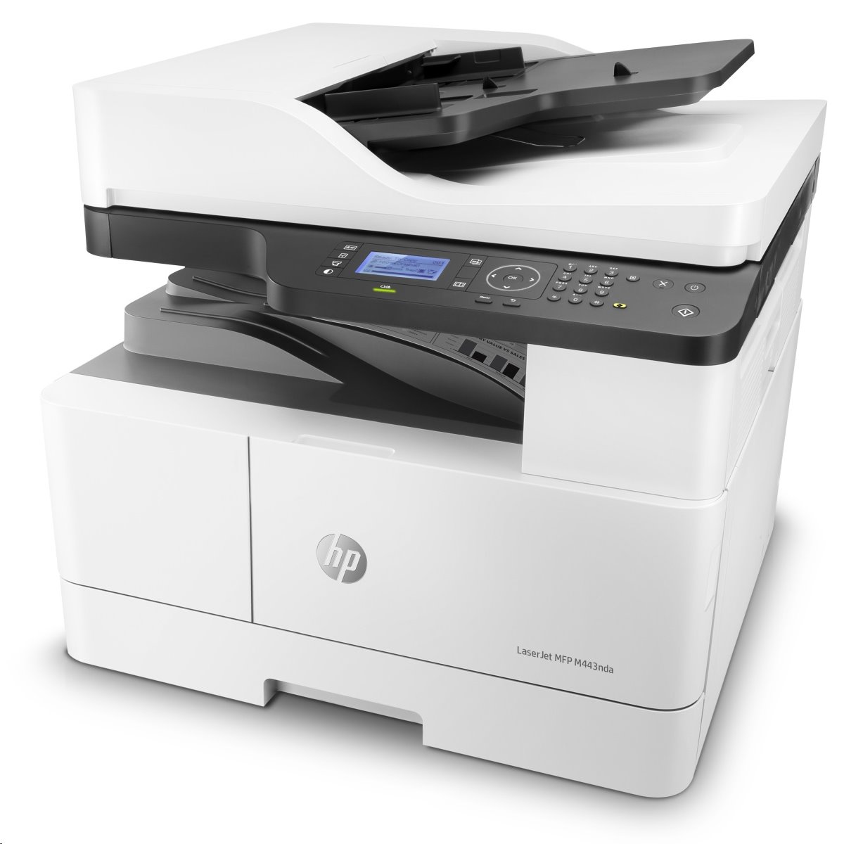 HP LaserJet M443nda MFP (A4/A3, 25/13 ppm, USB, Ethernet, PRINT/SCAN/COPY, duplex, ADF)