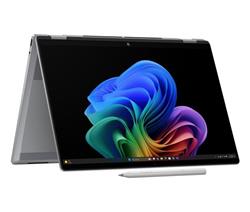 HP OmniBook X Flip 16-ar0004nc, Ryzen AI 7 350, Touch/16.0/2880x1800/OLED, 32GB, SSD 2TB, W11H, 2-2-2, Silver