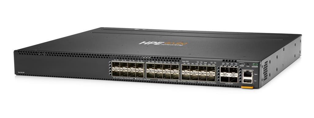 HPE NW Switch CX 6300M 24SFP+ 4SFP56 2F 1PS