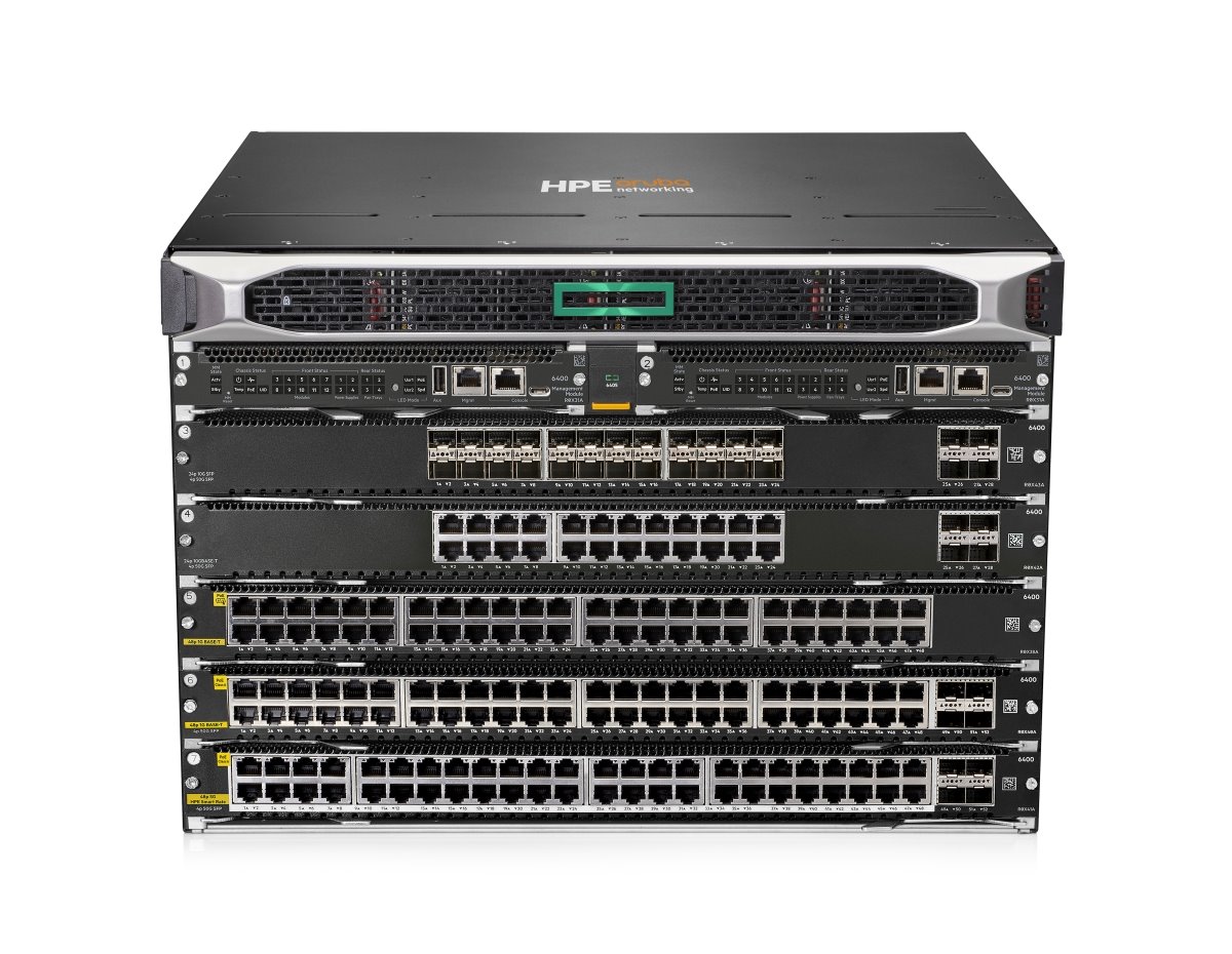 HPE NW Switch CX 6405v2 Modular 5-slot