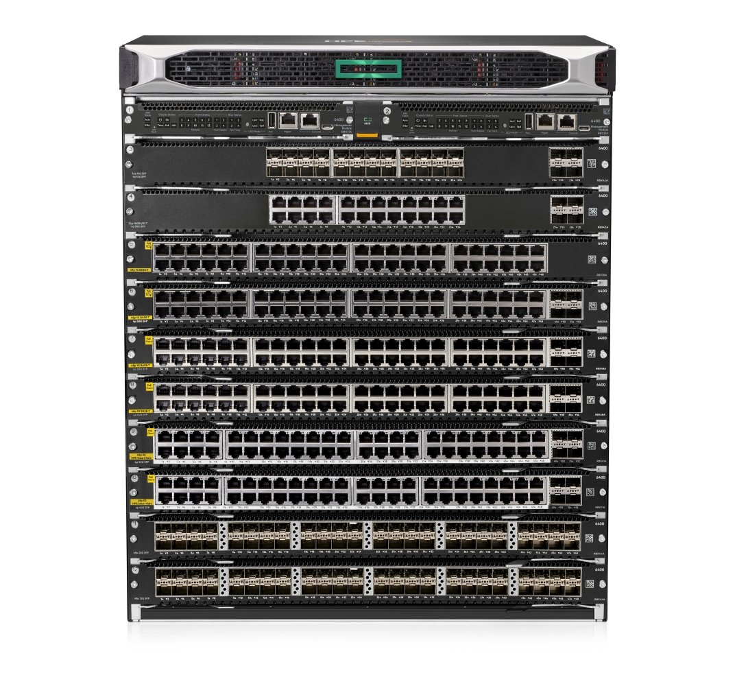 HPE NW Switch CX 6410v2 Modular 10-slot