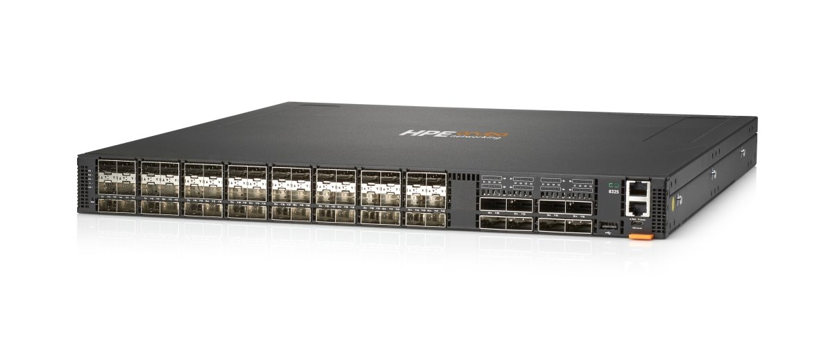 HPE NW Switch CX 8325 48SFP28 8QSFP28 FB 6F 2AC