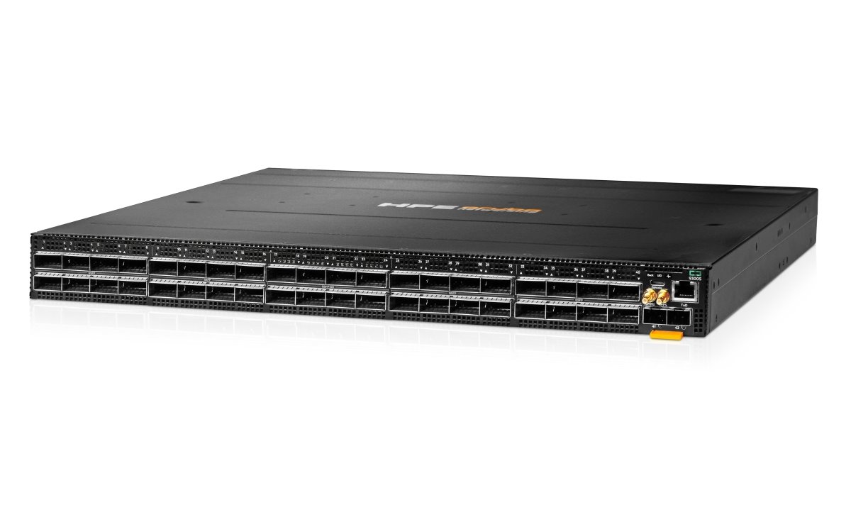 HPE NW Switch CX 9300S 32QSFP28 8QSFP-DD BF 3F 2AC