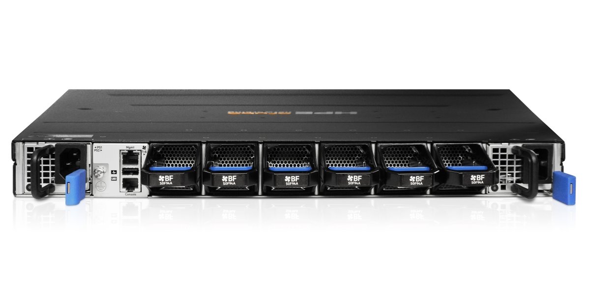 HPE NW Switch CX 9300S 32QSFP28 8QSFP-DD BF 3F 2AC