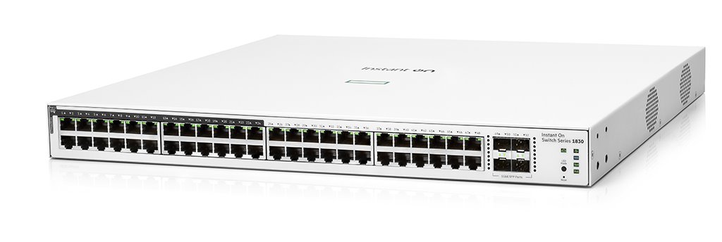 HPE NW Switch Instant On 1830 48G CL4 PoE 4SFP 370W