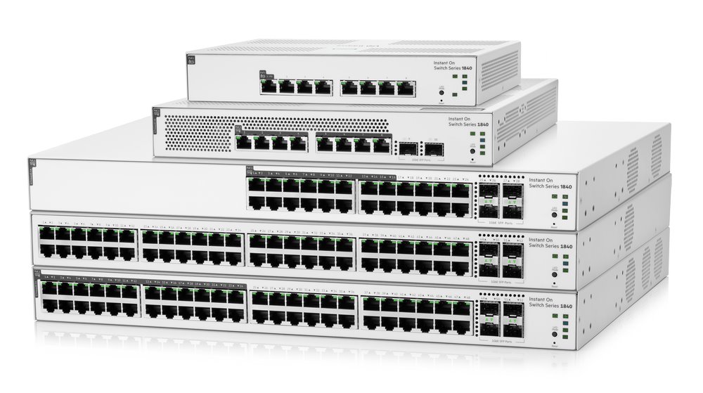 HPE NW Switch Instant On 1840 8G PoE PD