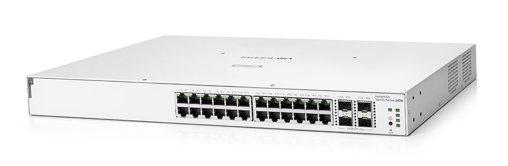 HPE NW Switch Instant On 1930 24G CL4 PoE 4SFP+ 370W