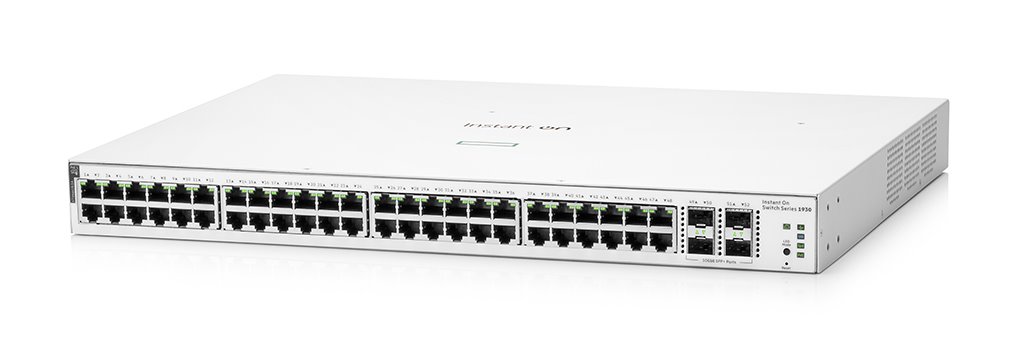 HPE NW Switch Instant On 1930 48G CL4 PoE 4SFP+ 370W