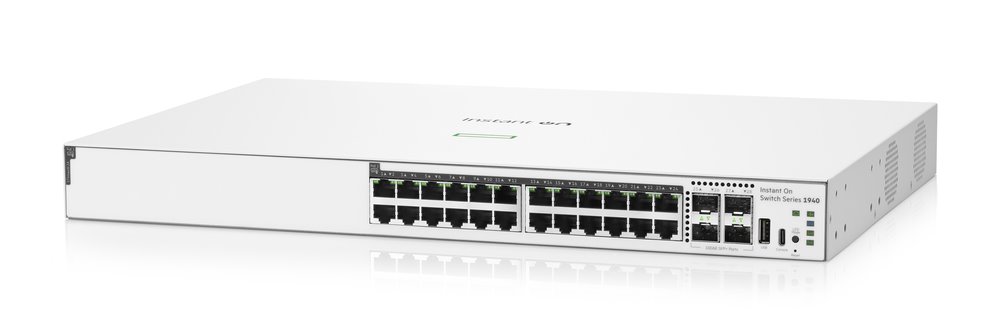 HPE NW Switch Instant On 1940 24G 4SFP+ PoE 240W