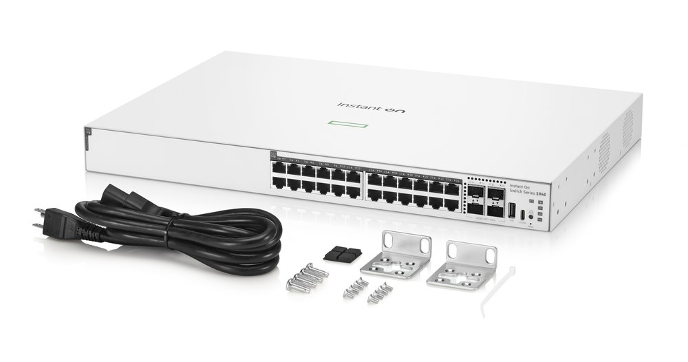 HPE NW Switch Instant On 1940 24G 4SFP+ PoE 240W
