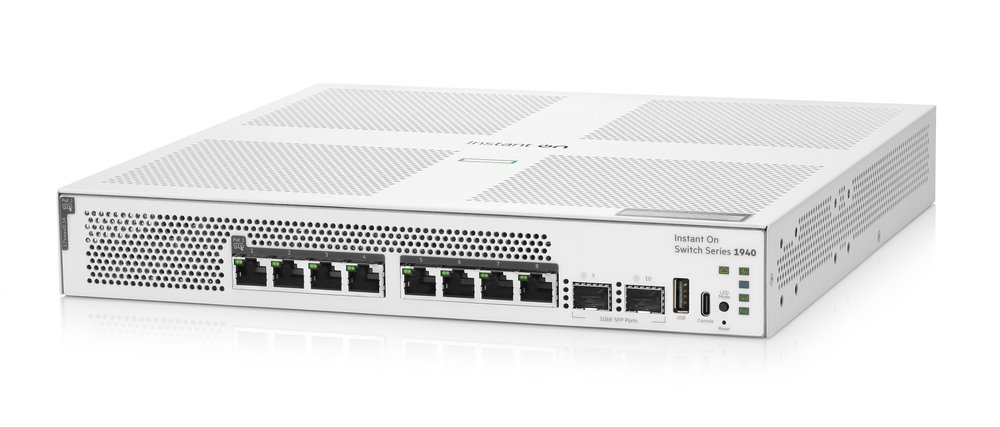 HPE NW Switch Instant On 1940 8G 2SFP PoE 124W