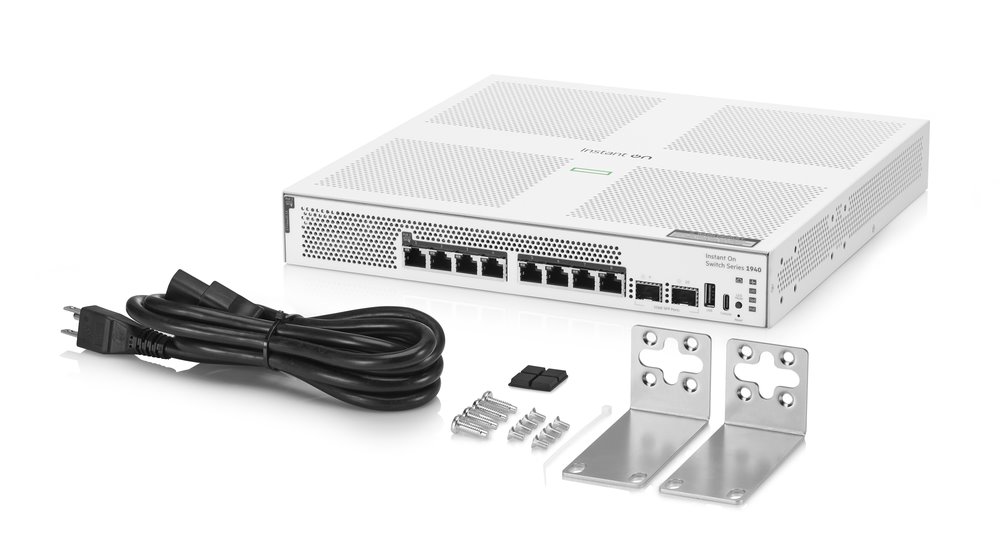 HPE NW Switch Instant On 1940 8G 2SFP PoE 124W