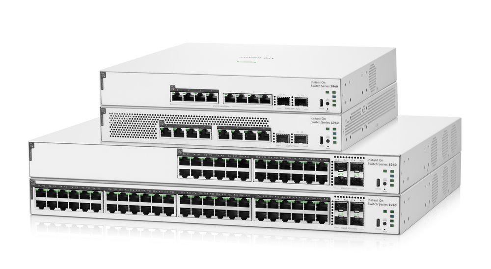 HPE NW Switch Instant On 1940 8SR10 2SFP+ PoE 120W