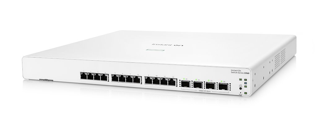 HPE NW Switch Instant On 1960 12XG 4SFP+