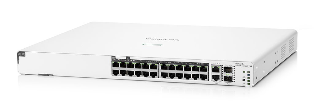 HPE NW Switch Instant On 1960 24G CL4/6 P 2XG 2SFP+ 370W
