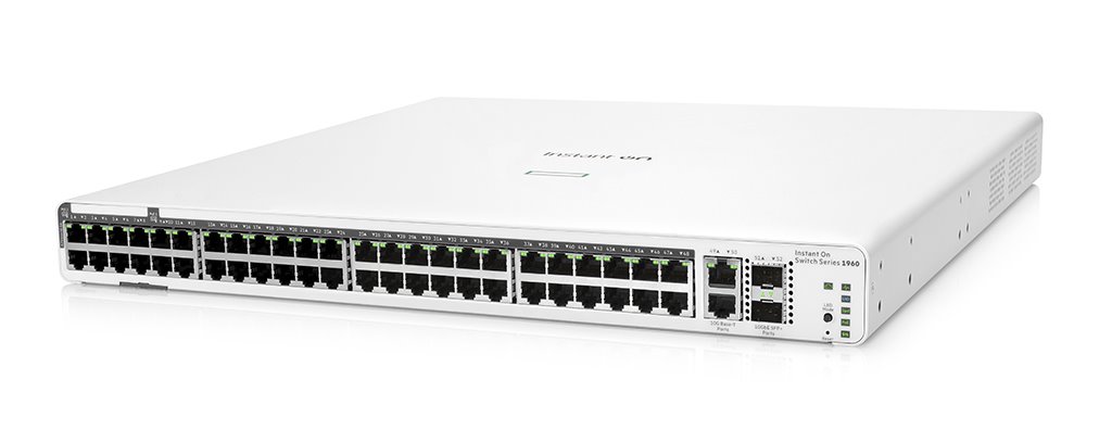 HPE NW Switch Instant On 1960 48G CL4/6 P 2XG 2SFP+ 600W