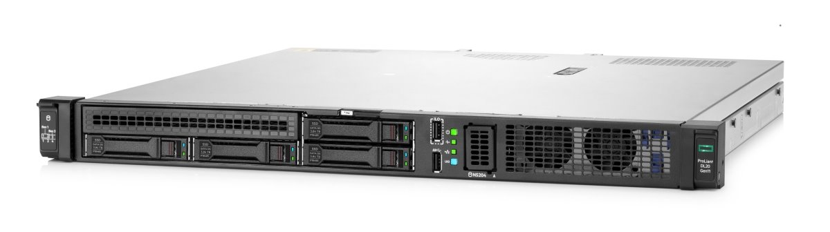 HPE Server DL20 G11 6325P, 1P, 1x32GB, 2x2TB 7.2K SATA, VROC, 2LFF, iLO6, 1x290W, 1U, Rack, 3/3/3 Smart Choice