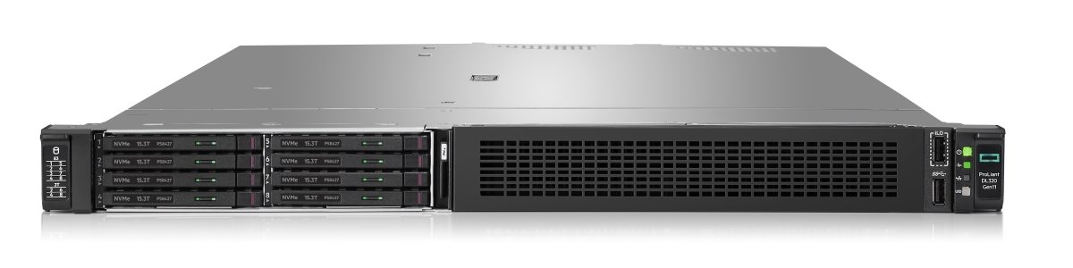 HPE Server DL320 G11 4514Y, 1P, 2x32GB, 2x480GB SDD, MR408i-o, 8SFF, iLO6, 2x1000W, 1U, Rack, 3/3/3 Smart Choice