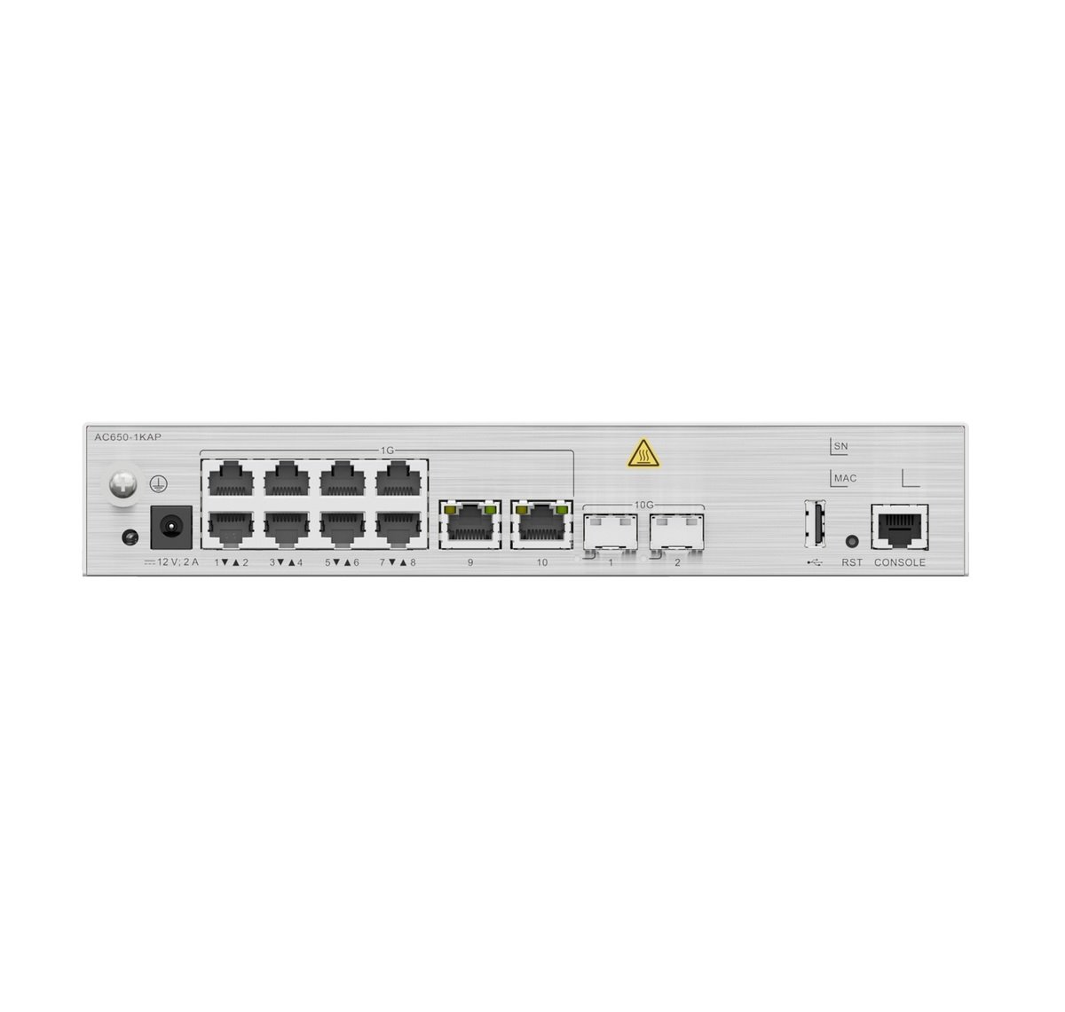 Huawei eKit AC650-1KAP WAC Controller, správa 1024 AP, 10G, 2SFP+, 12Gbps, Cloud Managed, Desktop