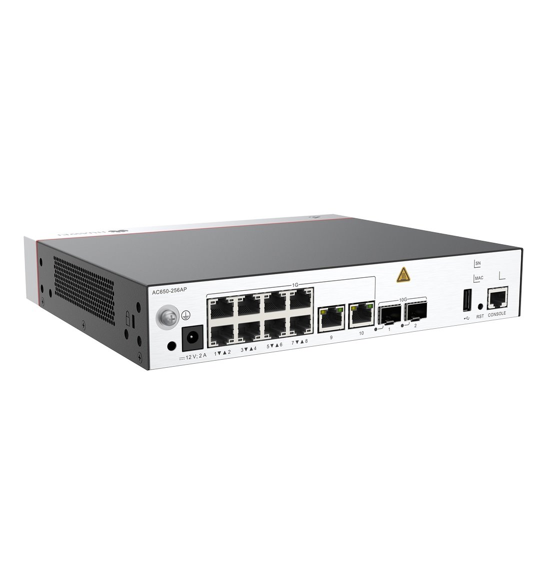 Huawei eKit AC650-256AP WAC Controller, správa 256 AP, 10G, 2SFP+, 10Gbps, Cloud Managed, Rack