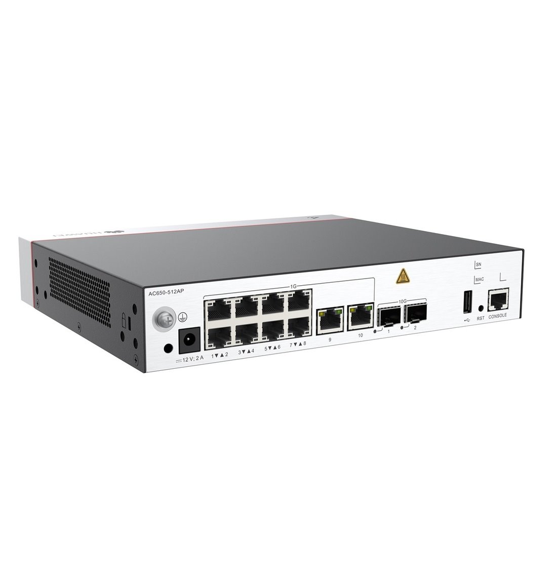 Huawei eKit AC650-512AP WAC Controller, správa 512 AP, 10G, 2SFP+, Cloud Managed, Rack