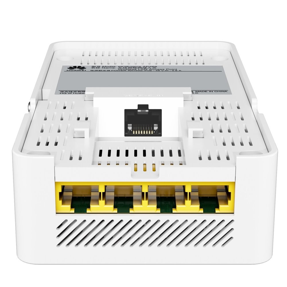 Huawei eKit AP266 Dual Band AP Wi-Fi 6 AX3000, 2x2 MIMO, 1xGE uplink + 4xGE downlink, smart antény, PoE Out, 802.3at PoE