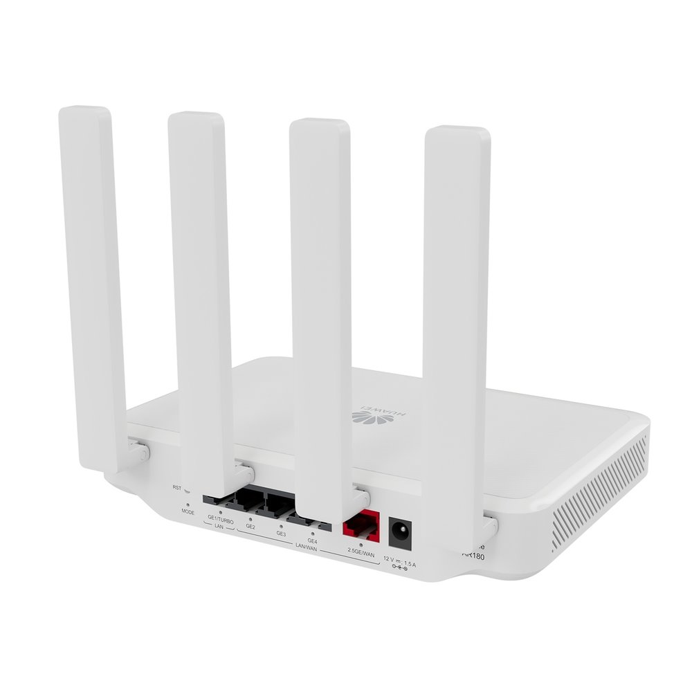 Huawei eKit AR180 Dual Band Wi-Fi 7 Router BE3600, 1x 2.5G WAN, 4G LAN, Mesh, VPN, Fanless, Desktop