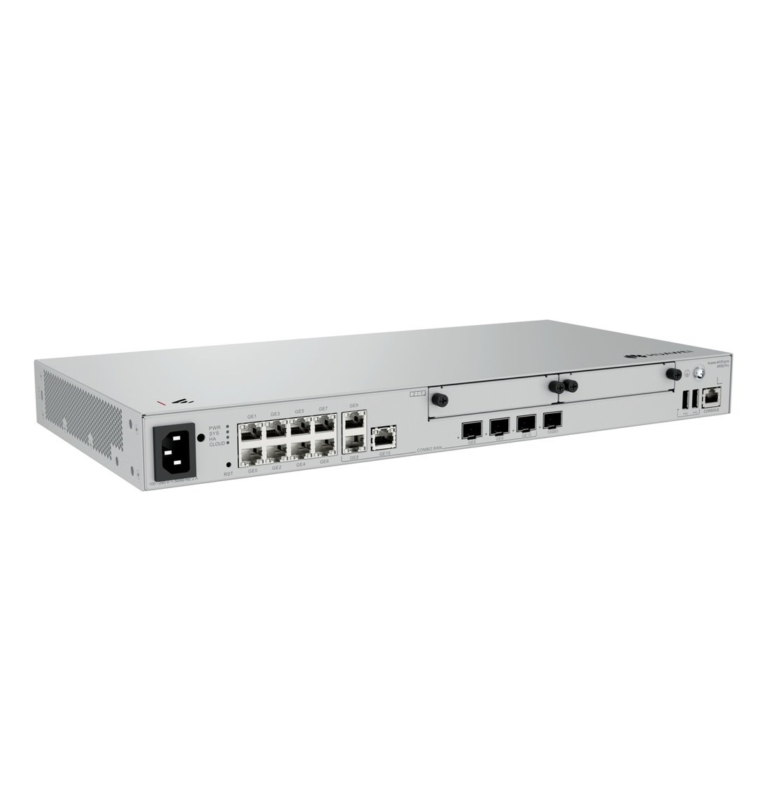 Huawei eKit AR580Pro Gateway 3G Combo WAN, 8G LAN, 1SFP+, WAC, Firewall, VPN, Cloud Managed, Rack