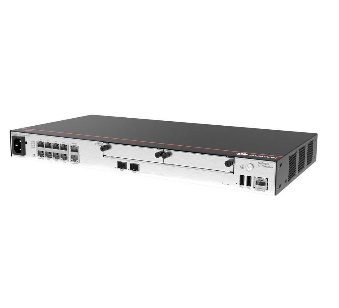 Huawei eKit AR720 Multi-WAN Router 2G Combo WAN, 8G LAN, 2x USB, 2x SIC, VPN, Rack