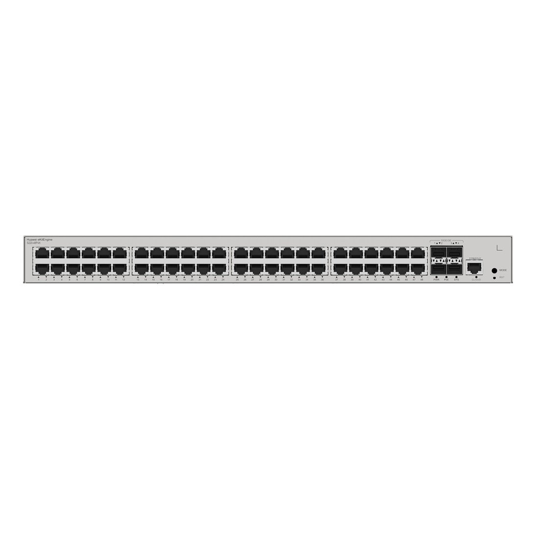 Huawei S220-48P4X Switch 48G PoE+, 4SFP+, 380W PoE, L2 Managed, Rack