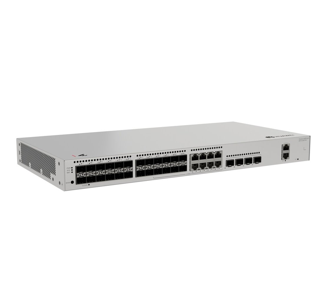 Huawei S310-24ST4X optický Switch 16SFP, 8G Combo, 4SFP+, L3 Managed, Rack