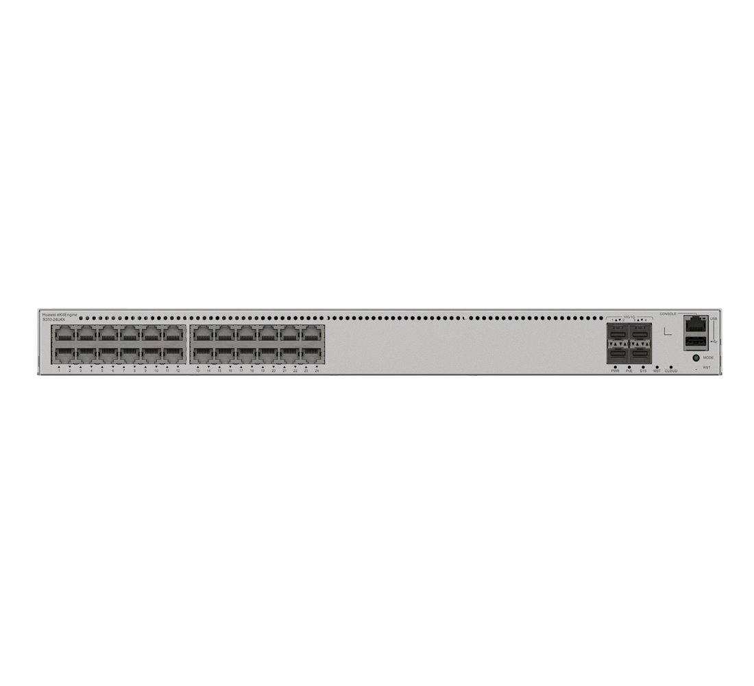 Huawei S310-24U4X Switch 24G PoE, 4SFP+, L3 Managed, Rack