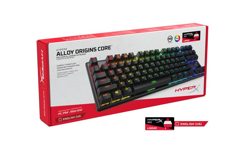 HyperX Alloy Origins Core - US Layout - rozbaleno