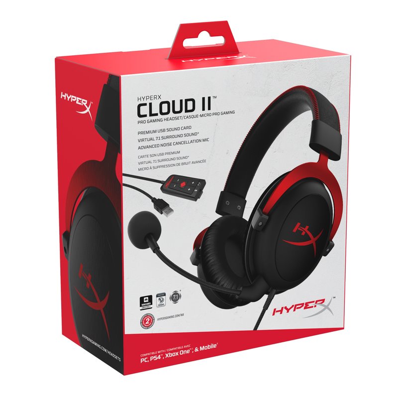 HyperX Cloud II - Red