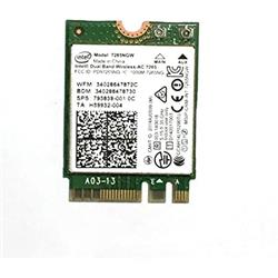 Intel® Dual Band Wireless-AC 7265, 2x2 AC + BT, vPro® M.2